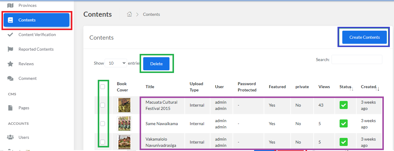 Comprehensive Content Management