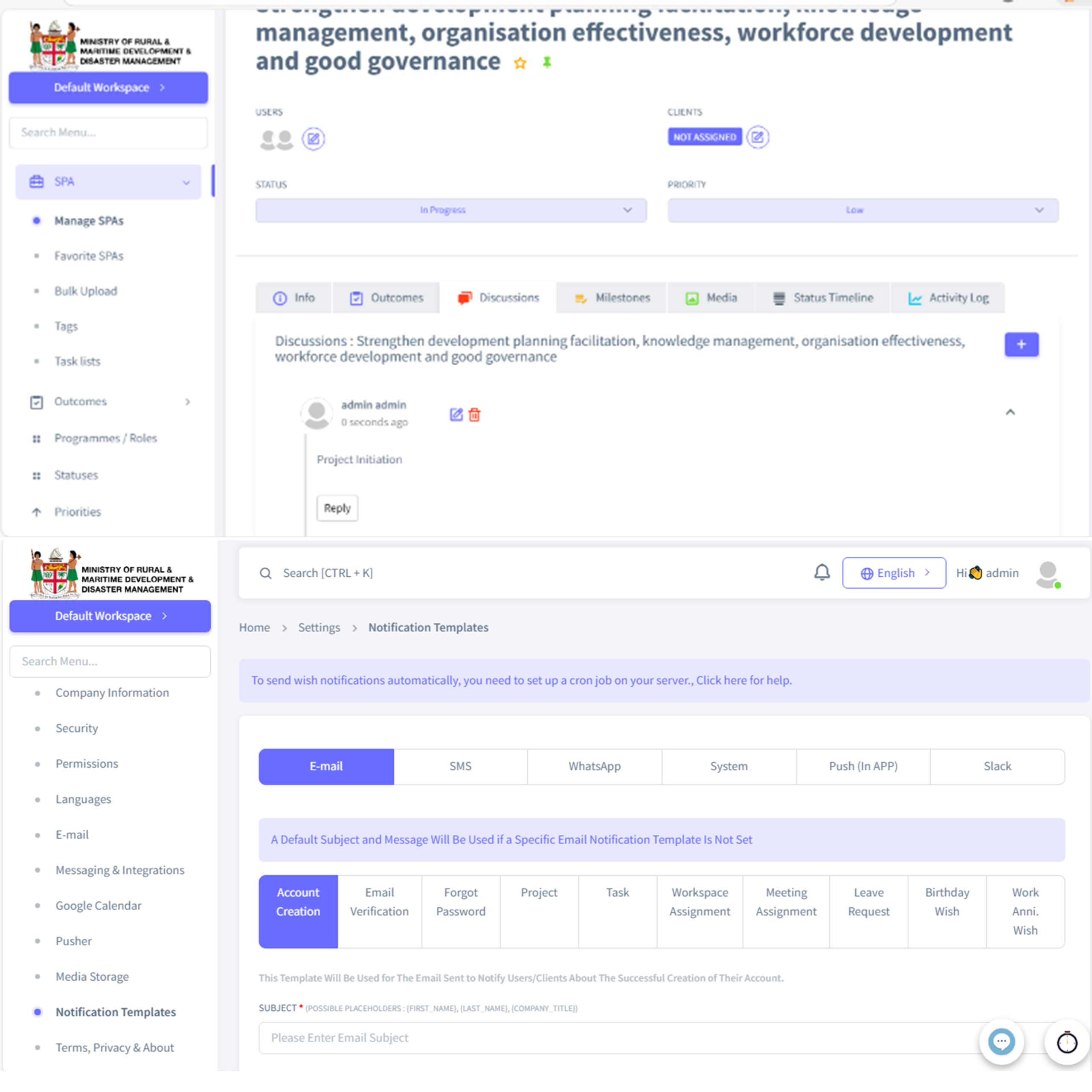 Communication and Collaboration Tool